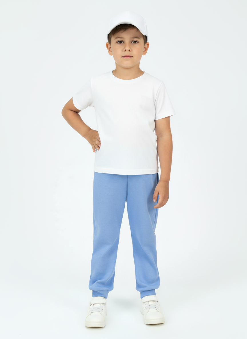 Брюки Утенок 432 голубой - фото 1