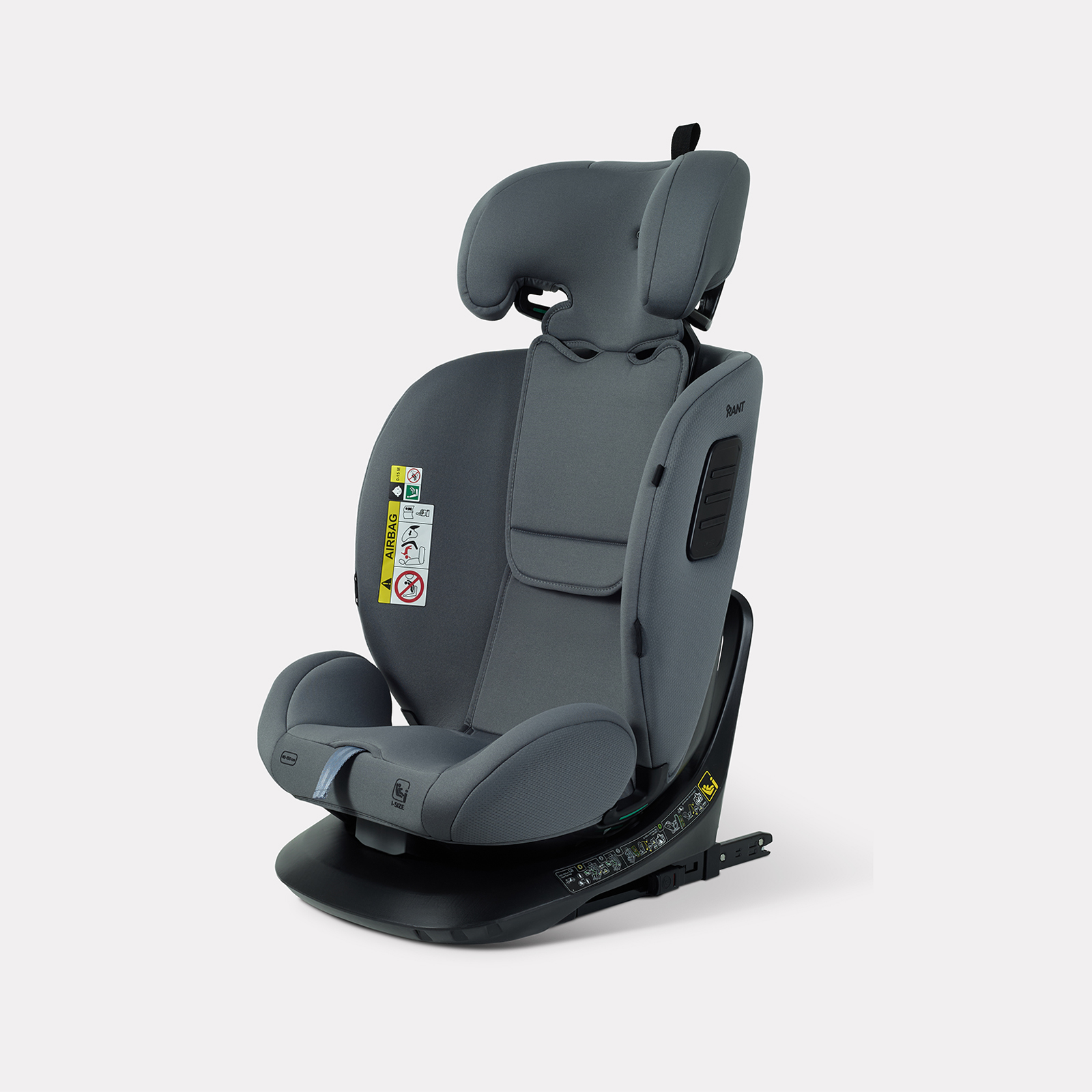 Автокресло Rant Skyline isofix Isofix 0+/1/2/3 (0-36 кг) серый - фото 8