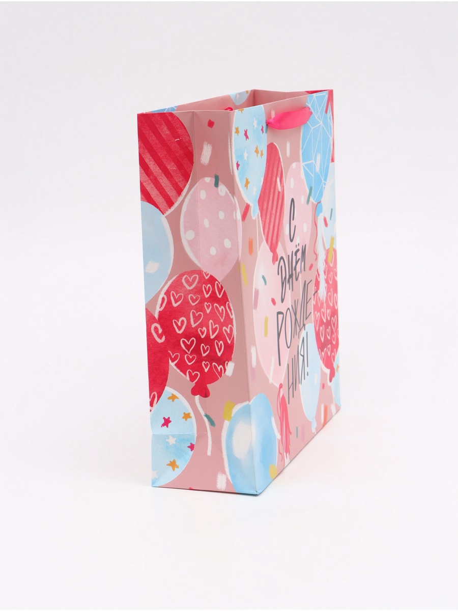 Пакет ламинированный Дарите Счастье Счастье M 255 × 30 × 9 см - фото 3