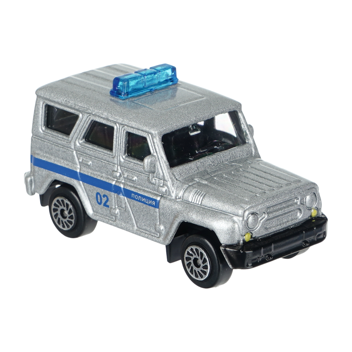 Игровой набор Технопарк УАЗ Гараж Полиция 410377 - фото 5