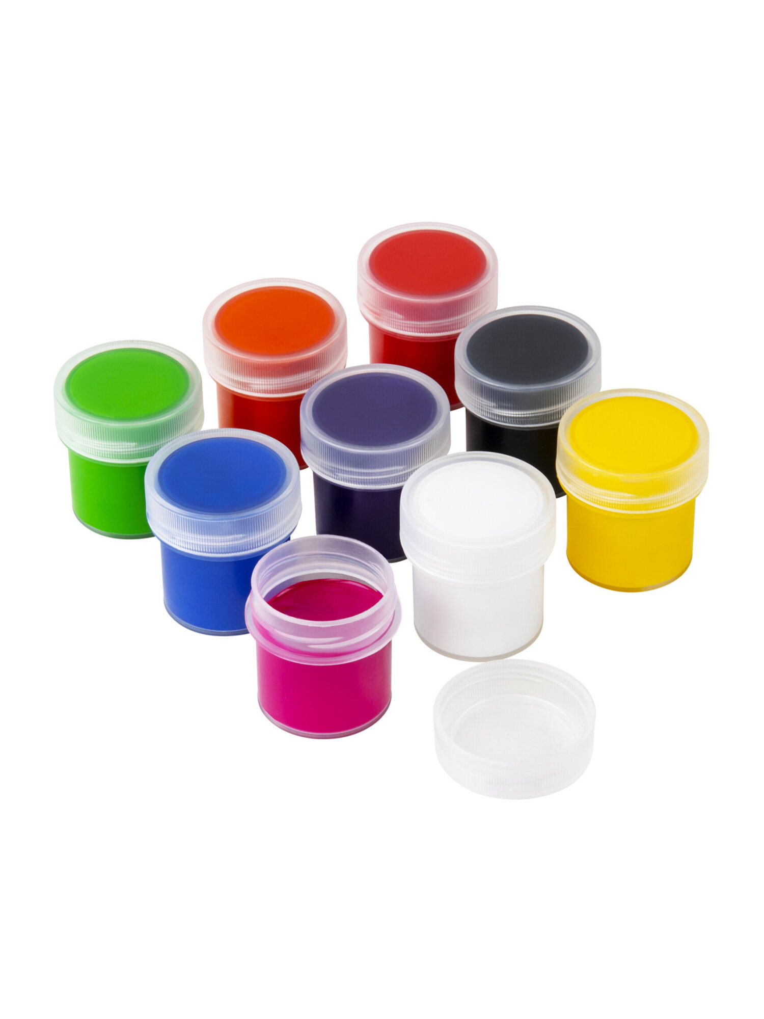 Краски акриловые Brauberg 9 цв. - фото 11