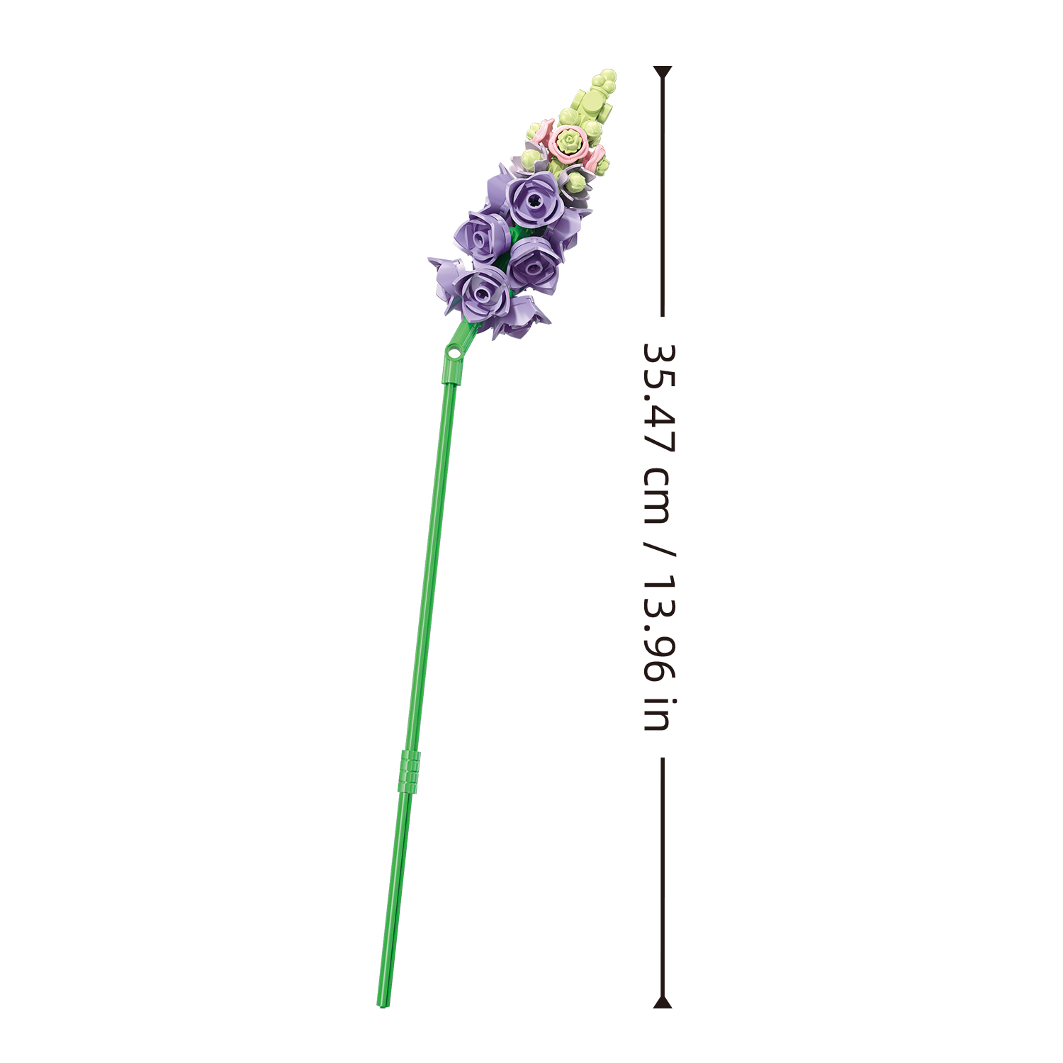 Конструктор SLUBAN Букет цветов 780 дет. - фото 2