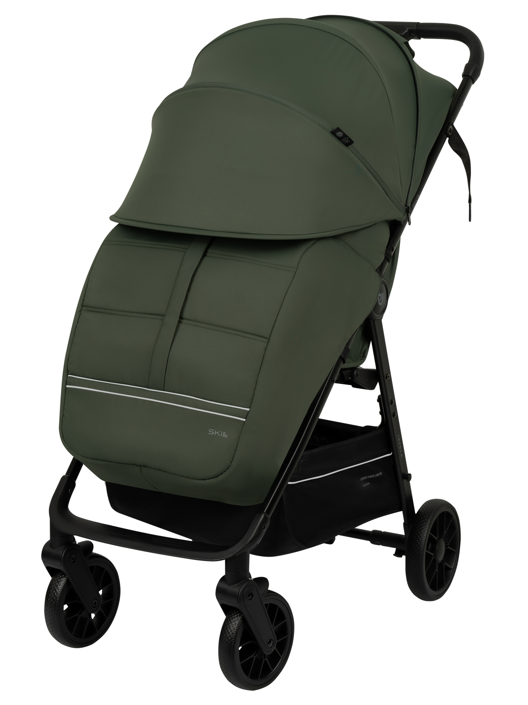 Коляска прогулочная JOVOLA Skill хаки - фото 4