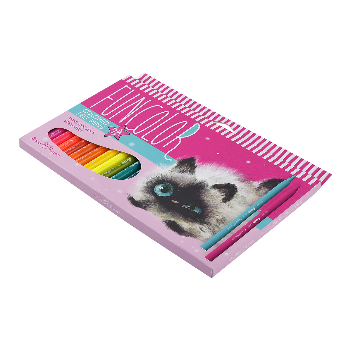 Фломастеры Bruno Visconti 24 цв. - фото 9