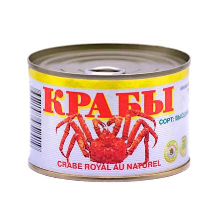 Краб-стригун натуральный РЗ Большекаменский ЭКСТРА ж/б 240 гр