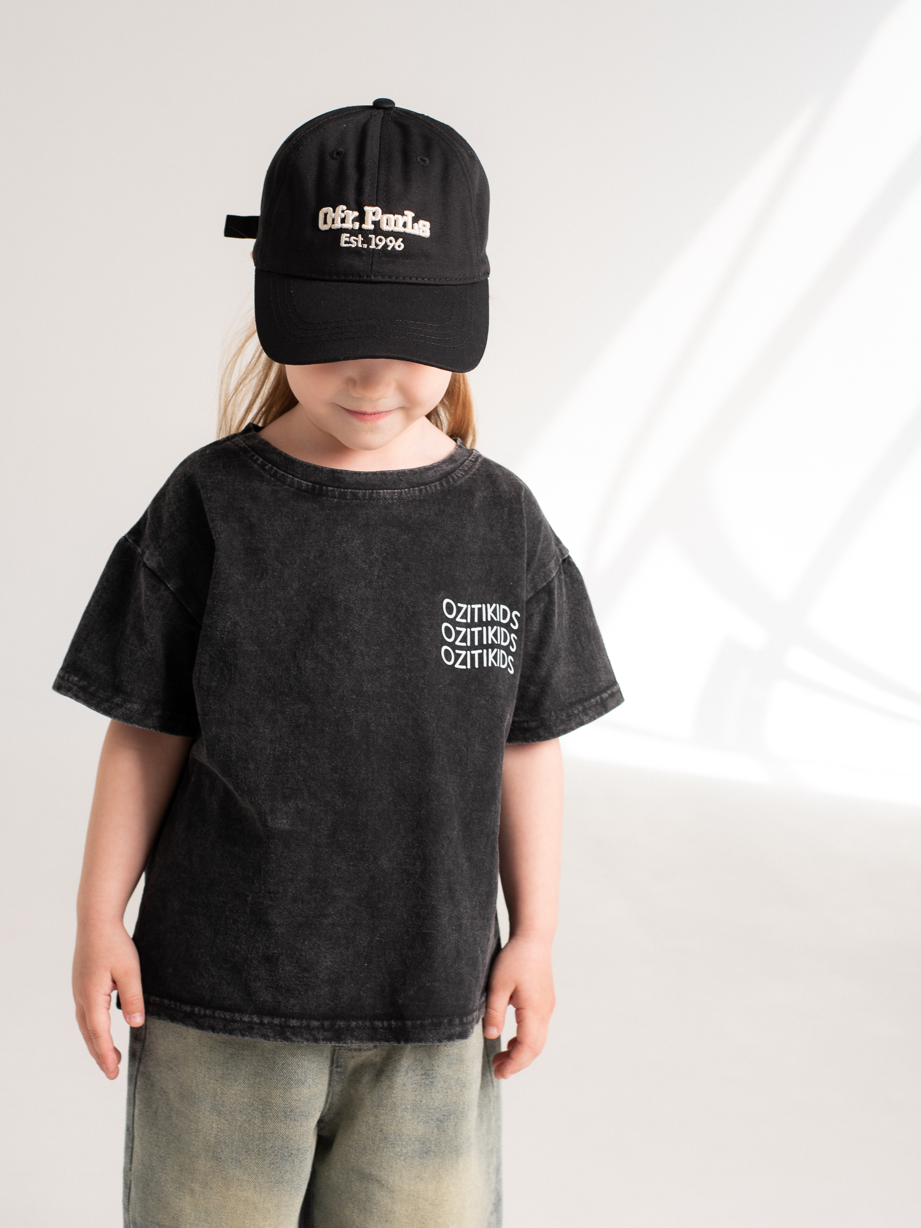 Бейсболка OZITI KIDS ok010226/черный - фото 3