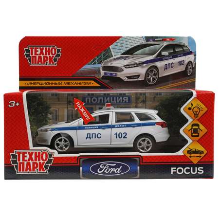 Автомобиль Технопарк Ford белый