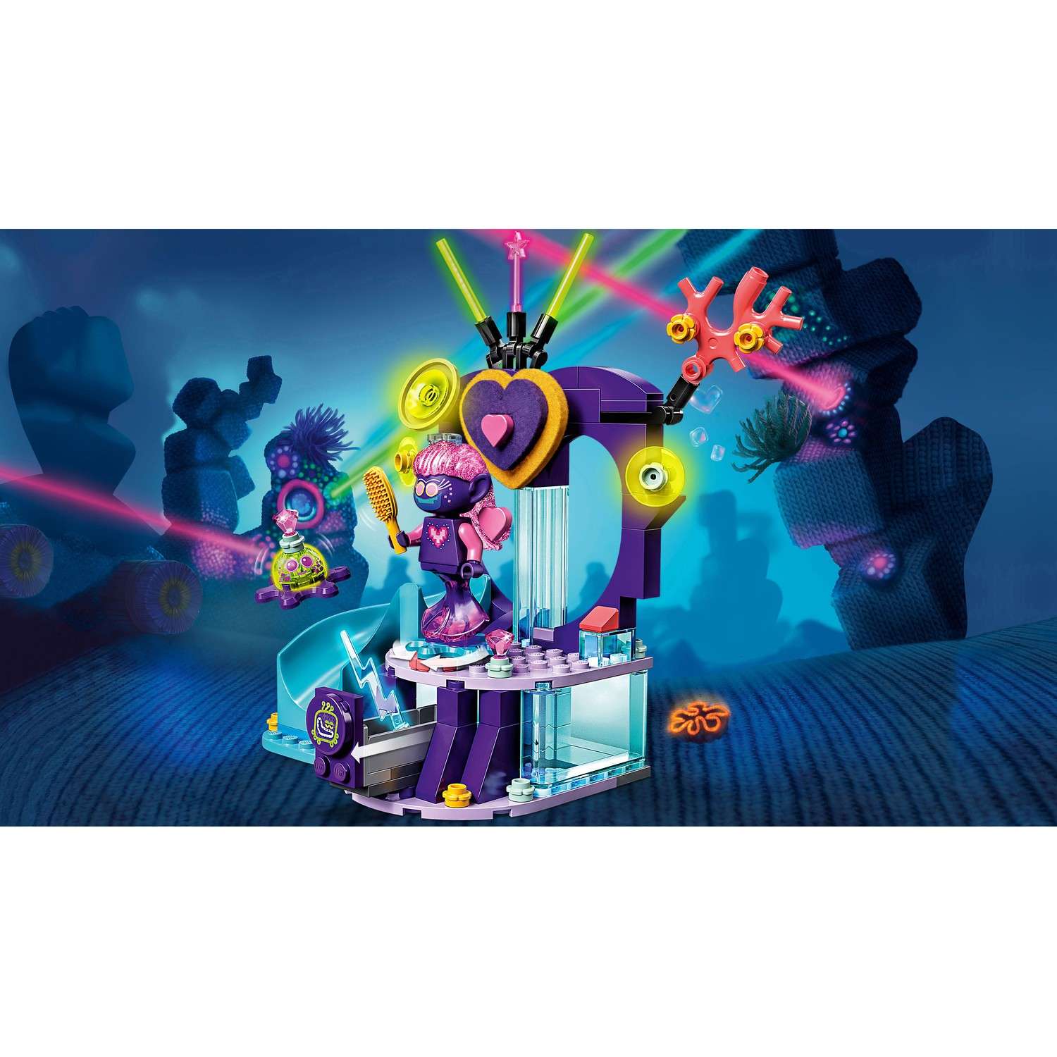 Конструктор LEGO Trolls Вечеринка на техно-рифе блочный - фото 9