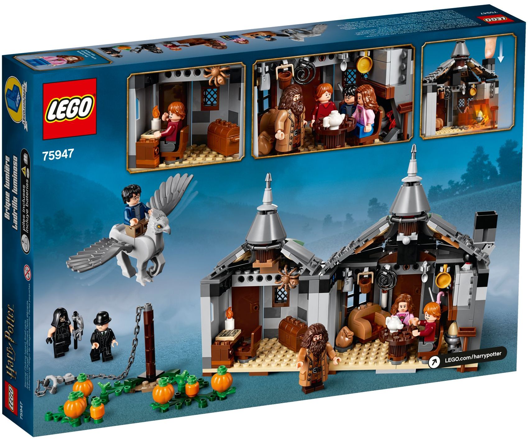 Конструктор LEGO Harry Potter 75947 496 дет. - фото 4