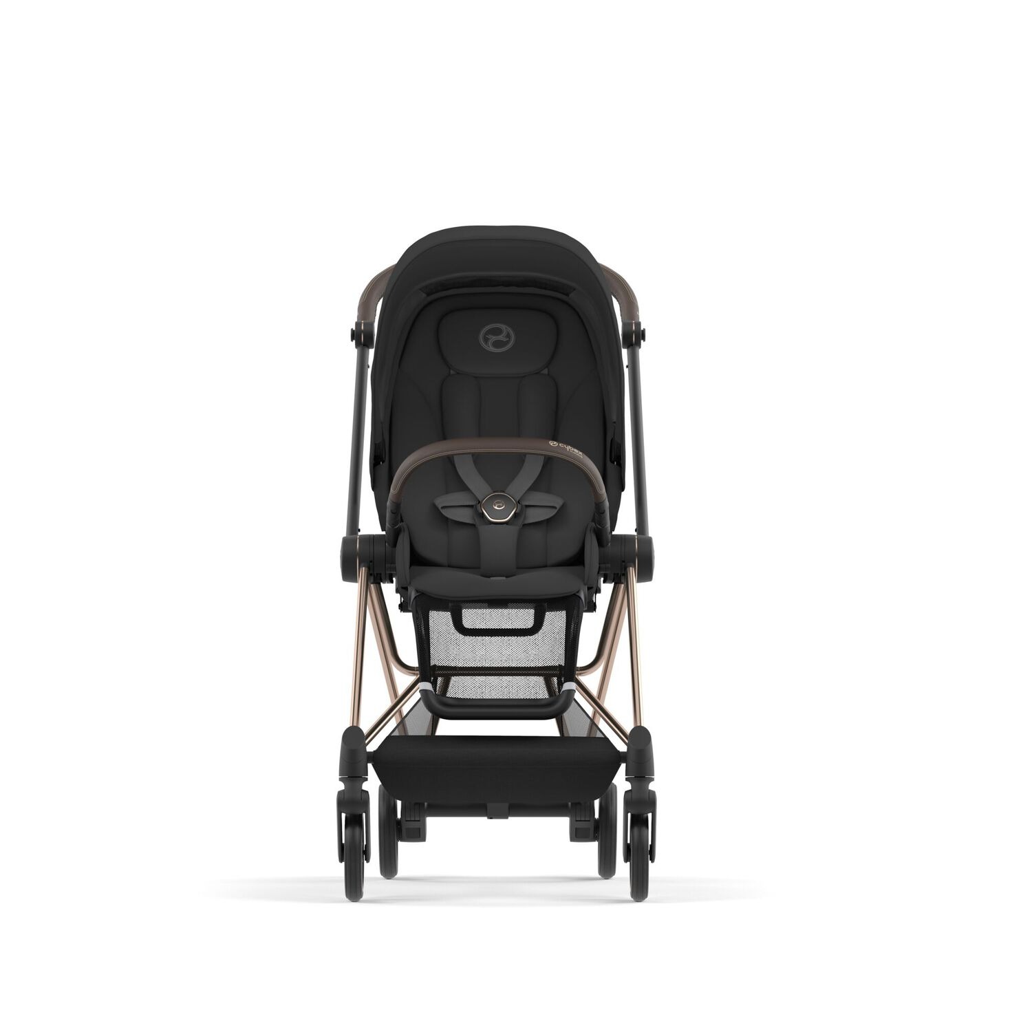 Коляска прогулочная Cybex Mios III Rosegold черный - фото 5