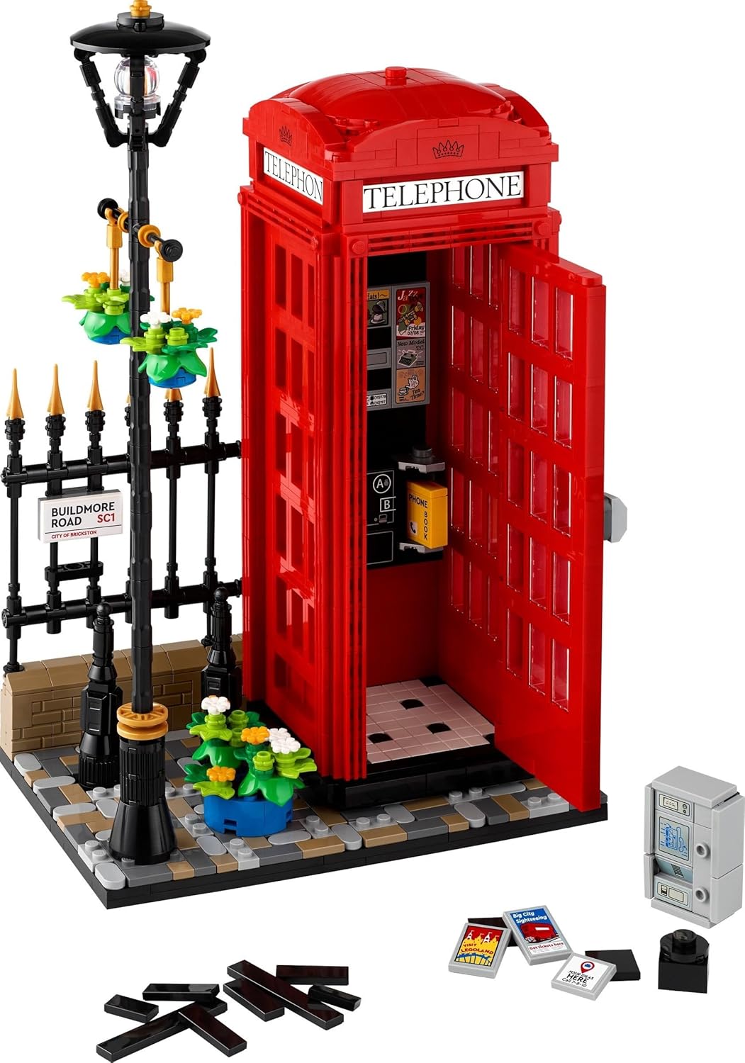 Конструктор LEGO Ideas лондонская телефонная будка - фото 2