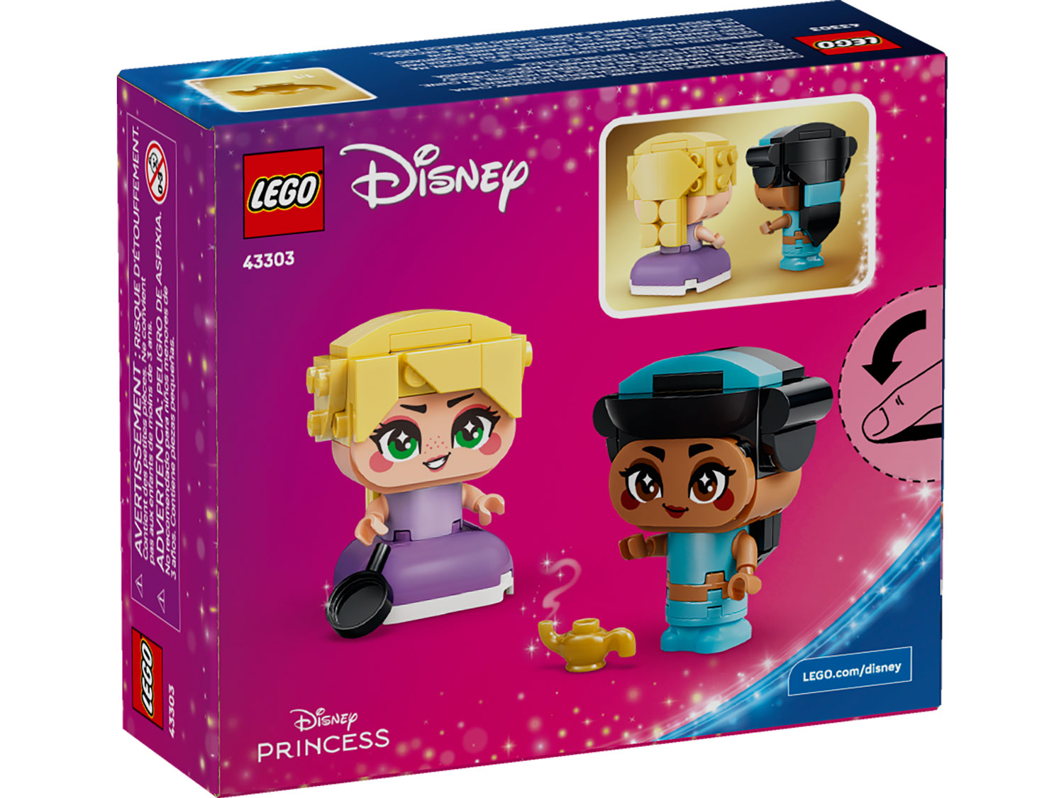 Конструктор LEGO Disney Princess Мини-принцессы 59 дет. - фото 7