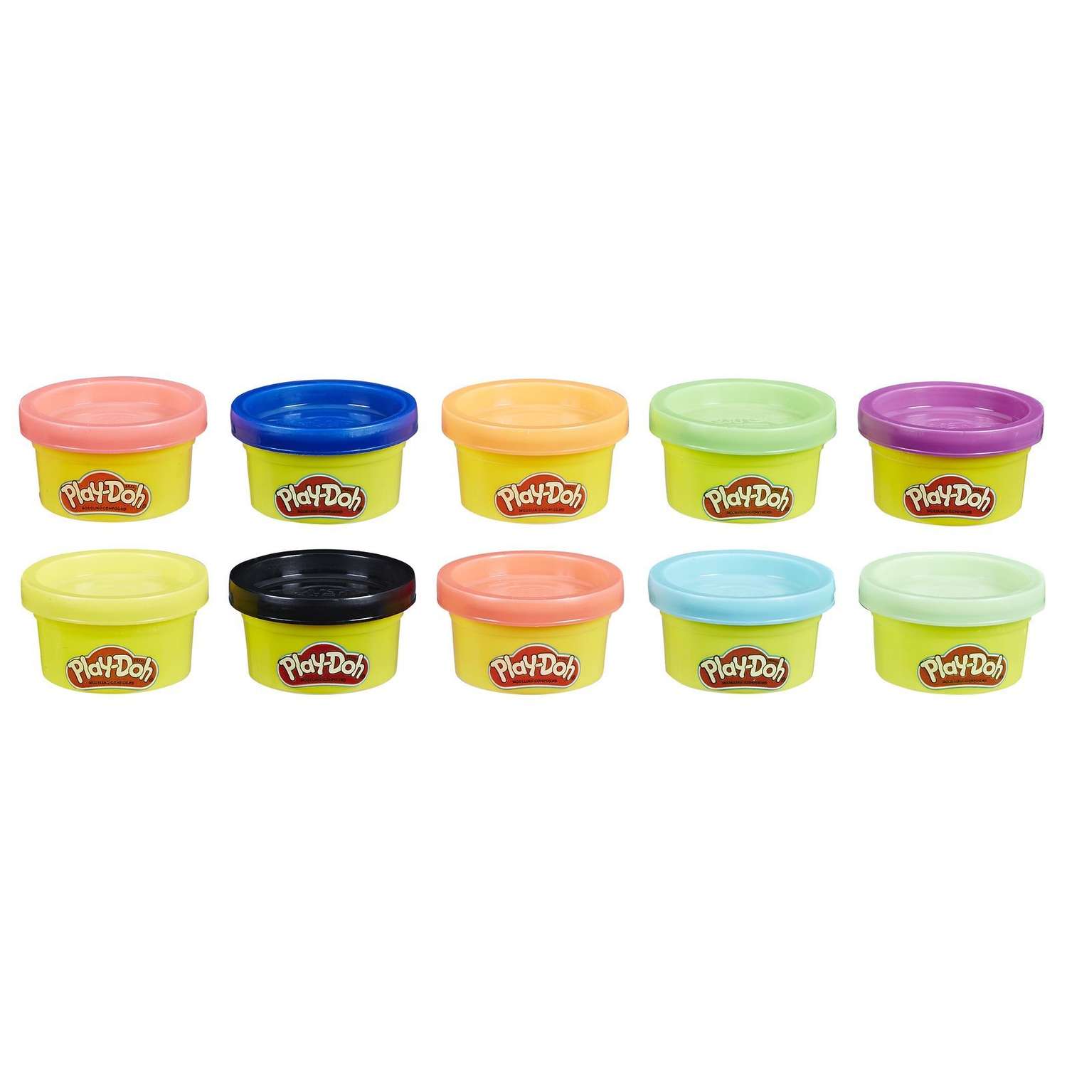 Пластилин Play-Doh 10 цв. - фото 1