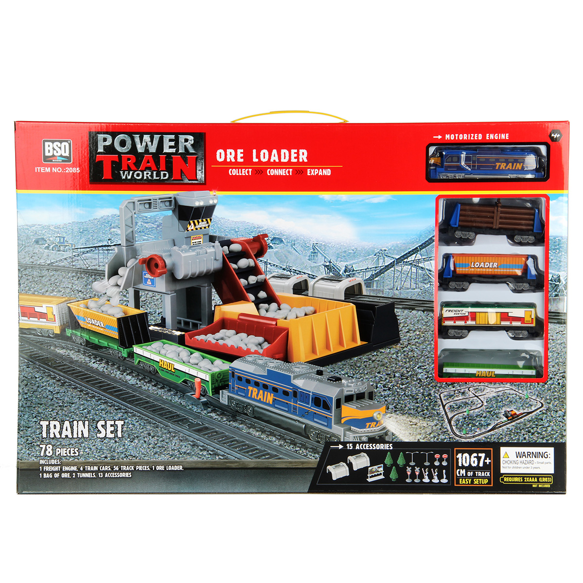 Развивающая железная дорога Veld Co 176 см 136352 - фото 18