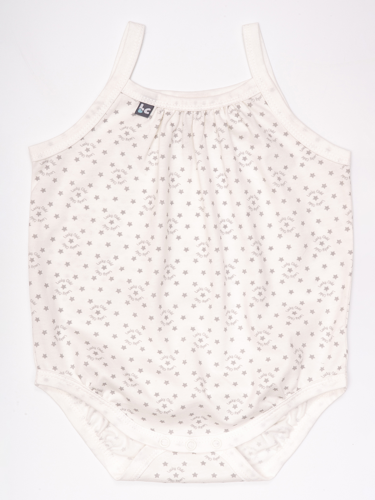 Боди 3 шт Lucky Child 146-19К/роз/св-роз/звезды/0-2 - фото 12