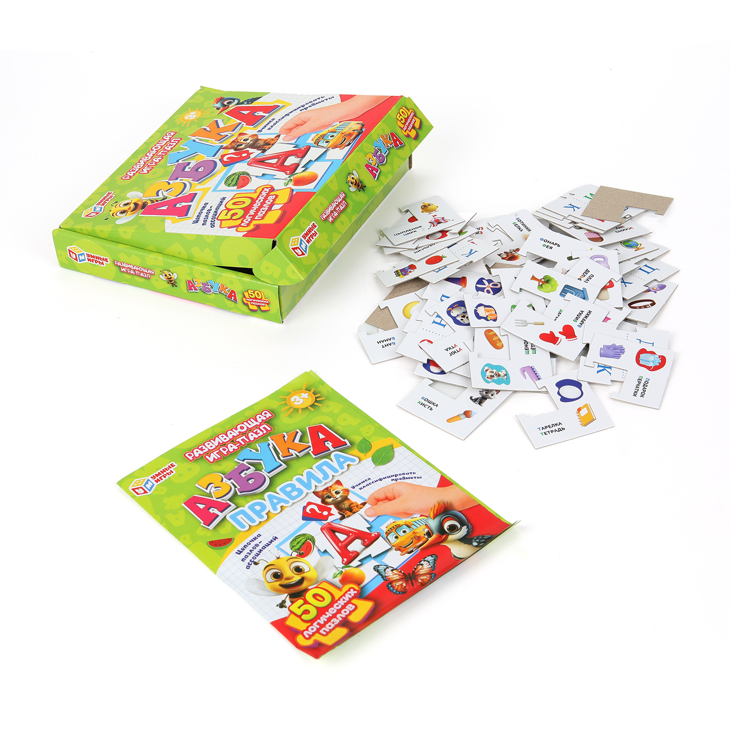 Настольная игра Умные игры Азбука - фото 2