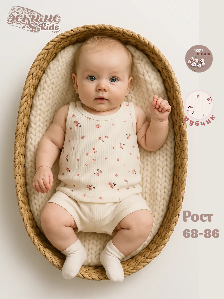 Шорты 2 шт Эскимо 201-8142 - фото 2