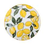 Тарелка десертная КОРАЛЛ Лимоны 20см
