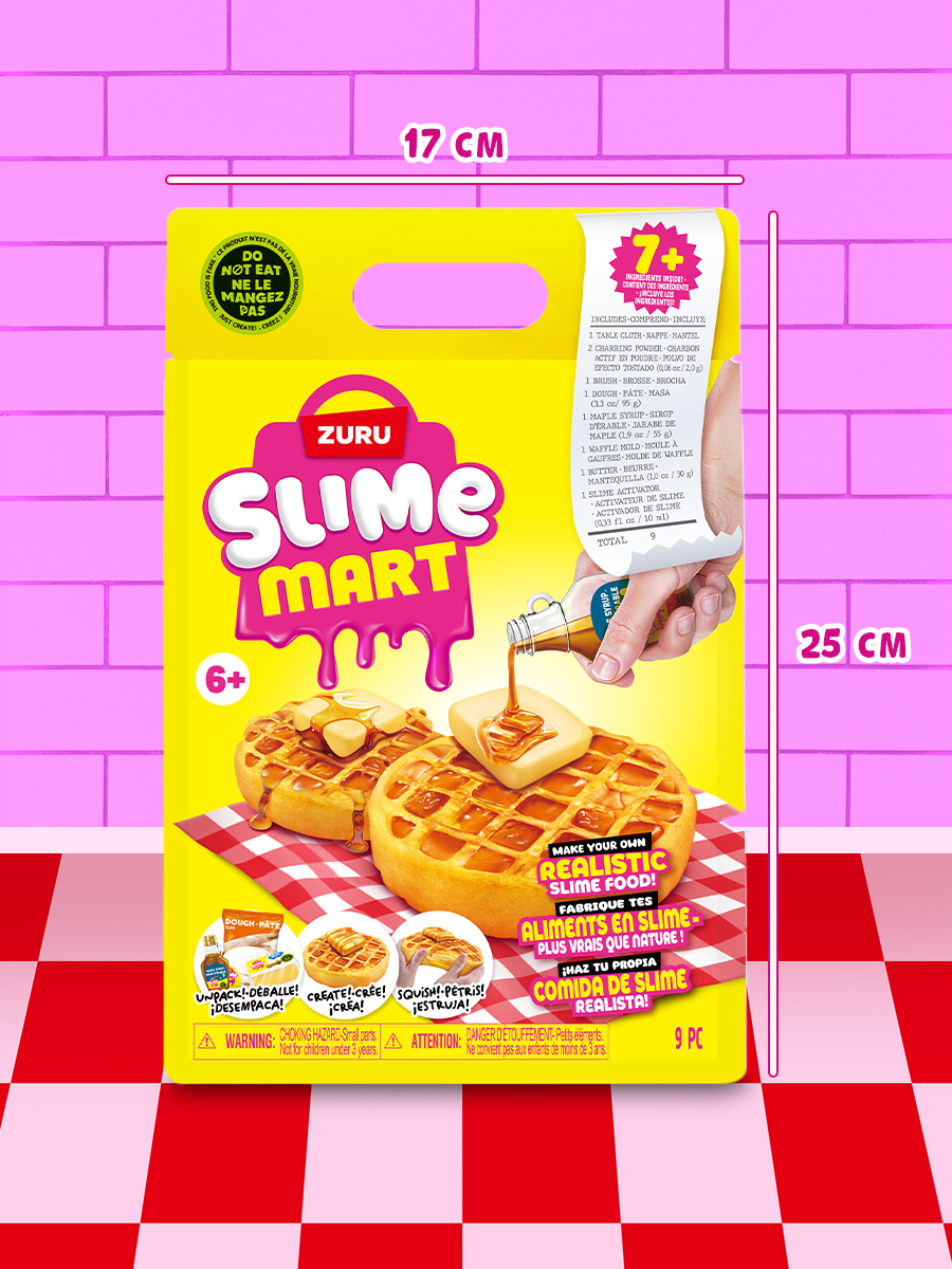 Игрушка-антистресс zuru SLIME MART слайм Вафли - фото 3