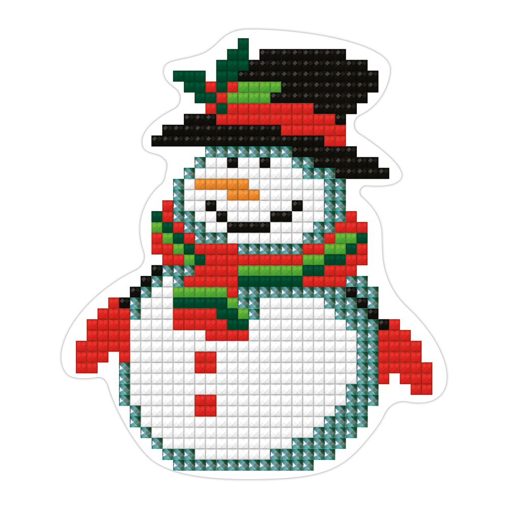 Алмазная мозаика Фрея Снеговичок - фото 2