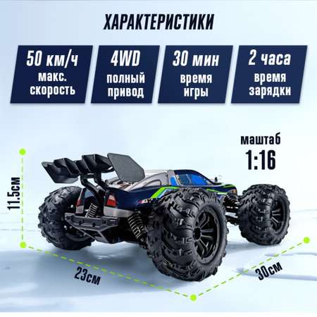 Багги РУ RadioCar Синяя 1:16