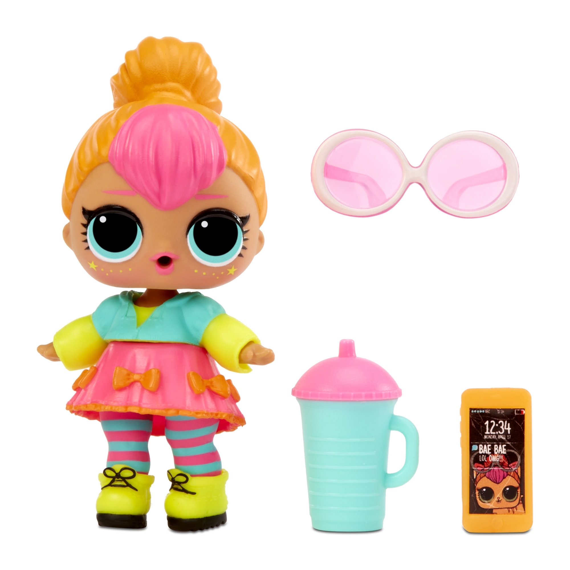 Кукла мини L.O.L. Surprise! Color Change Me and My Bro 580638EUC - фото 2