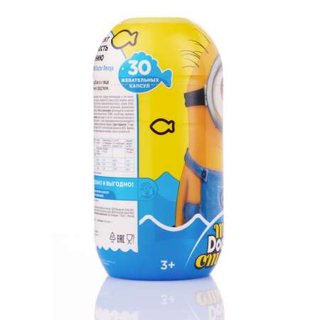 Омега-3 Mini Doctor детям с 3 лет 30 жевательных капсул в форме рыбок