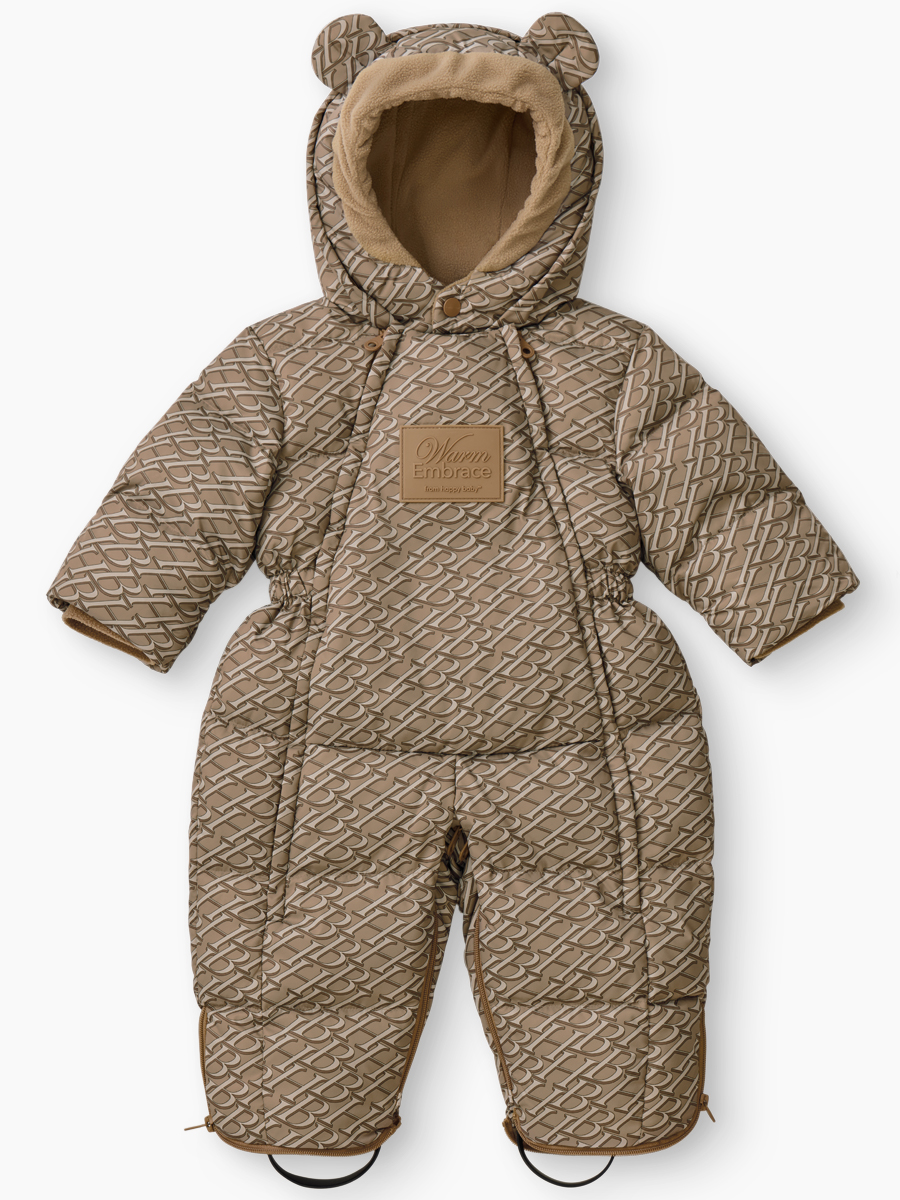 Комбинезон-трансформер Happy Baby 89144-0_beige (letters) - фото 10