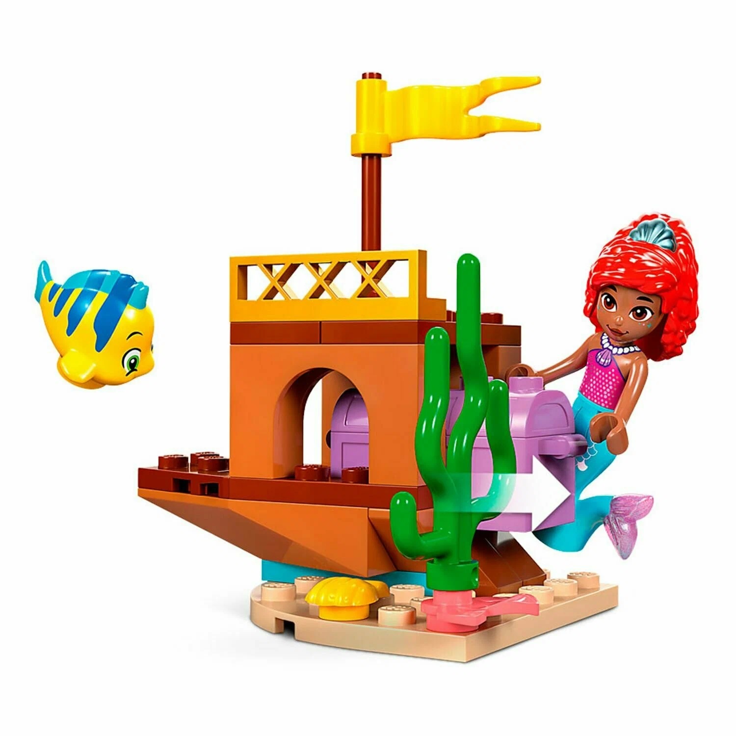 Конструктор LEGO Disney Кристальная пещера Ариэль - фото 6