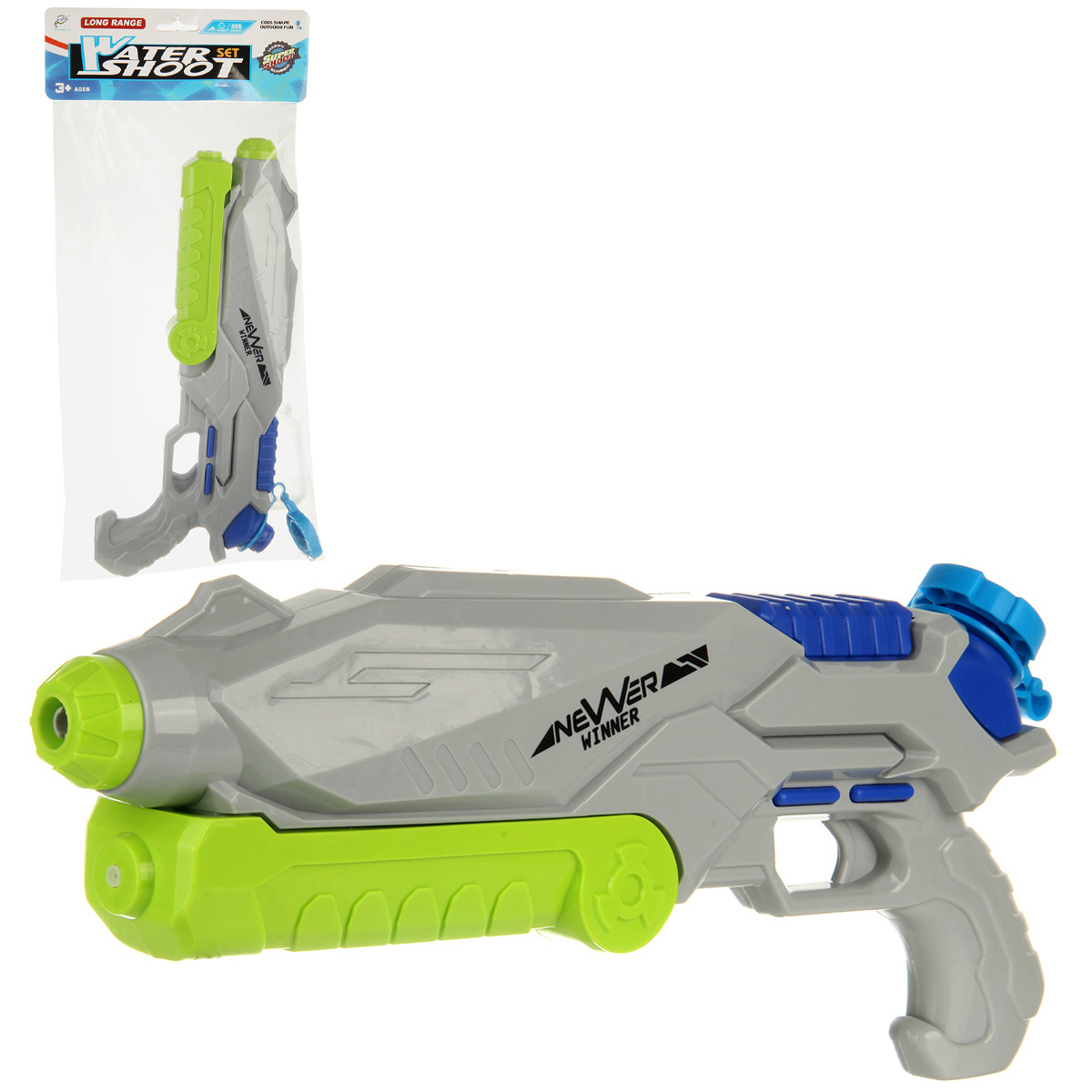 Бластер водный Veld Co Серый - фото 10