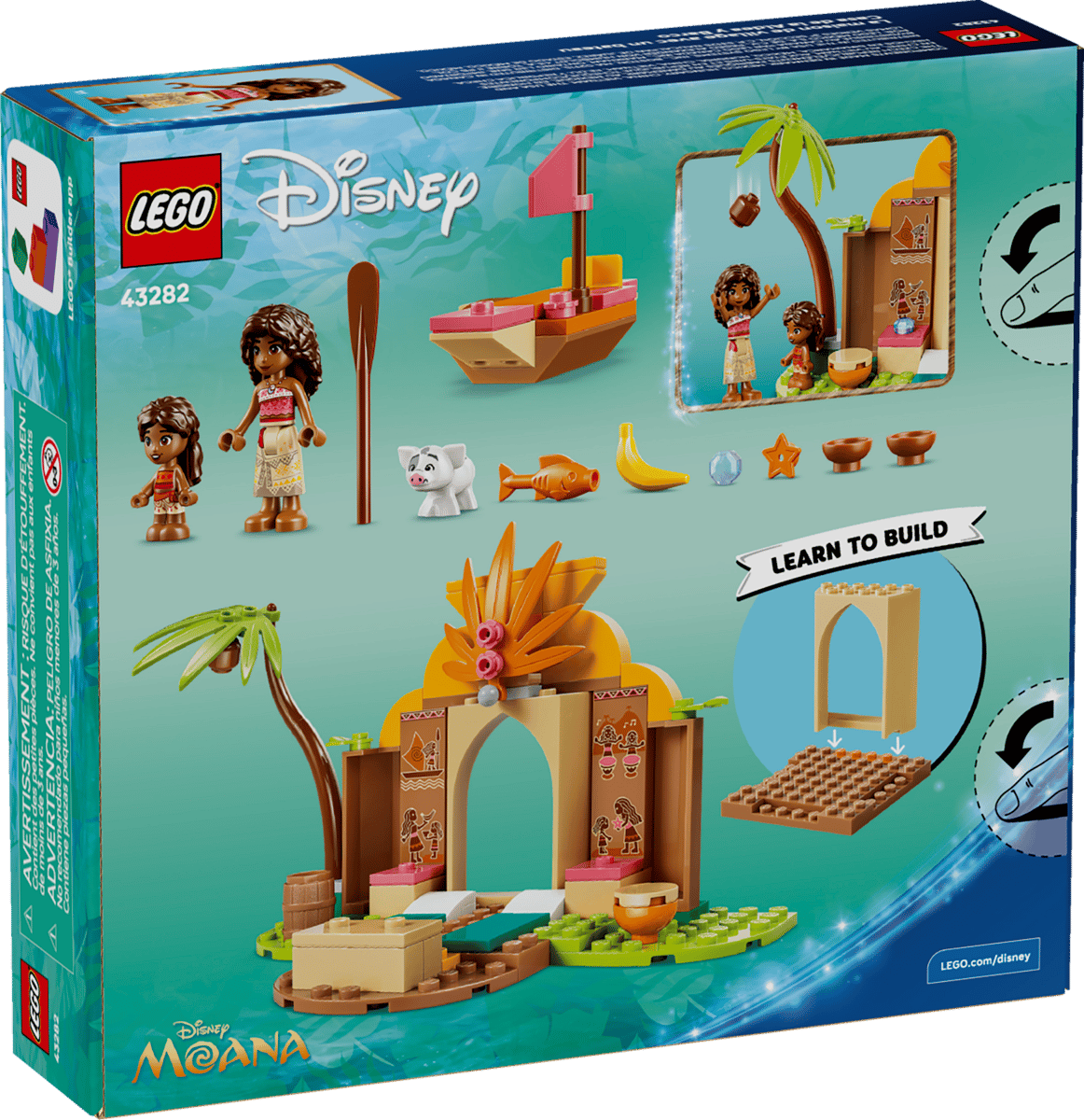 Конструктор LEGO Disney Деревенский дом и лодка 85 дет. - фото 7