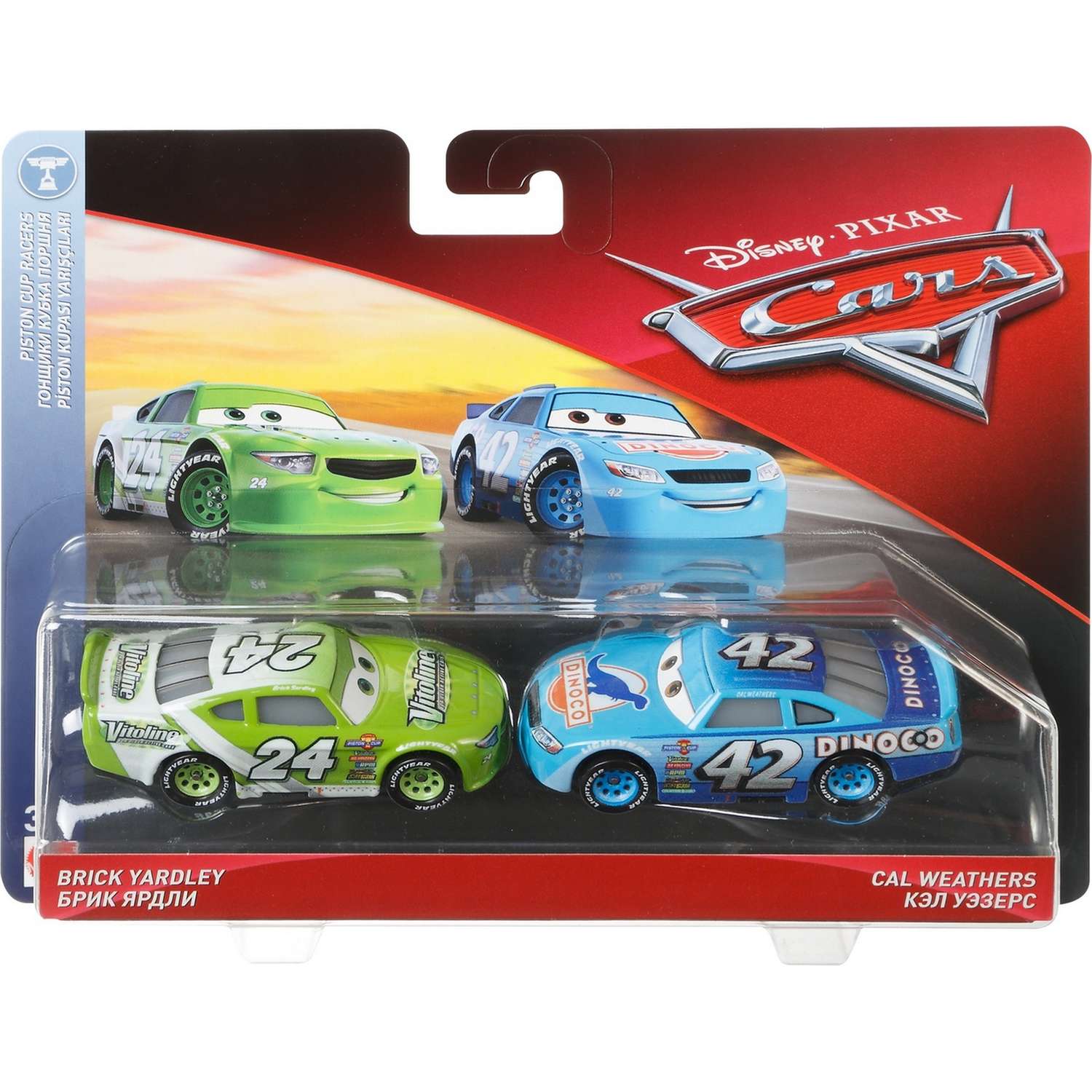 Игровой набор Cars Герои мультфильмов DXV99 - фото 2