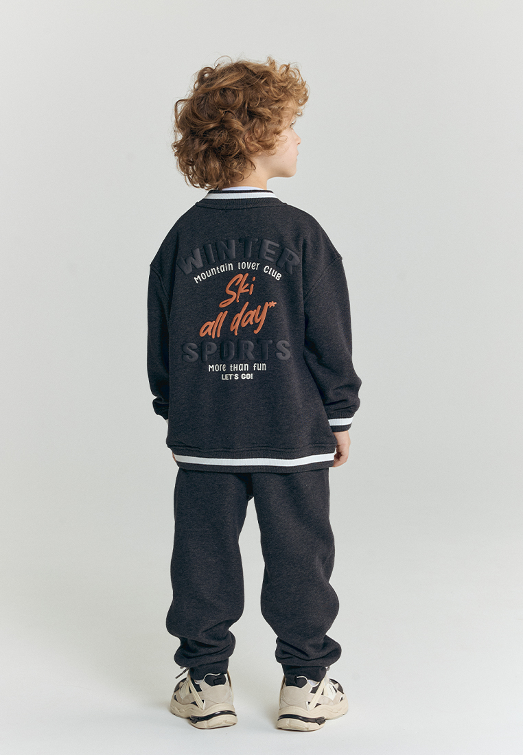 Бомбер artie W25M05J-1403M/Серый - фото 5