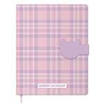 Дневник школьный Феникс + Розовый тартан