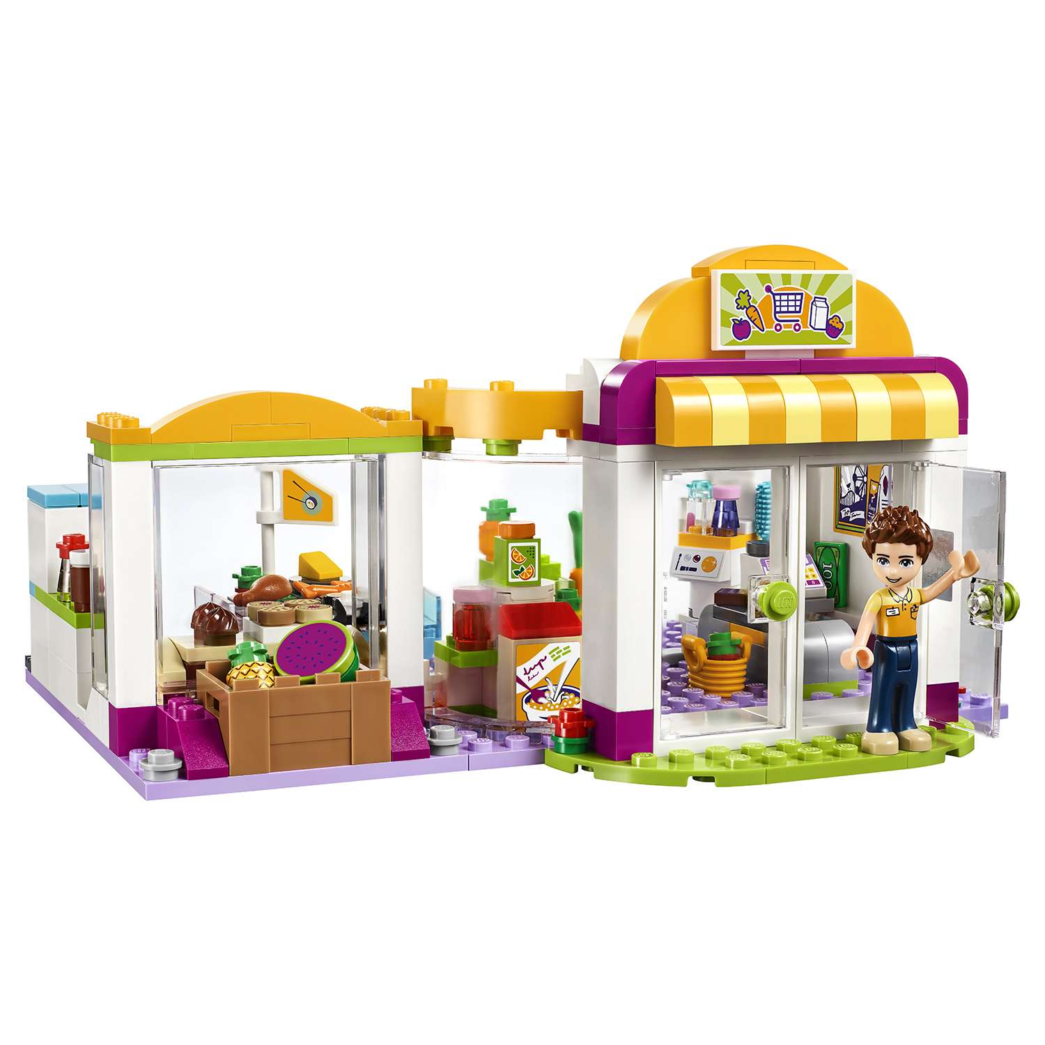 Конструктор LEGO Friends Супермаркет блочный - фото 11