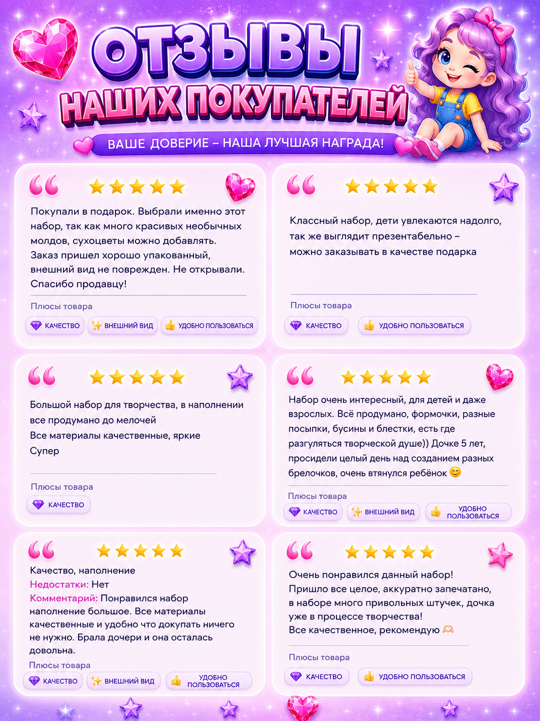 Набор для творчества LampStory эпоксидная смола Брелки - фото 12