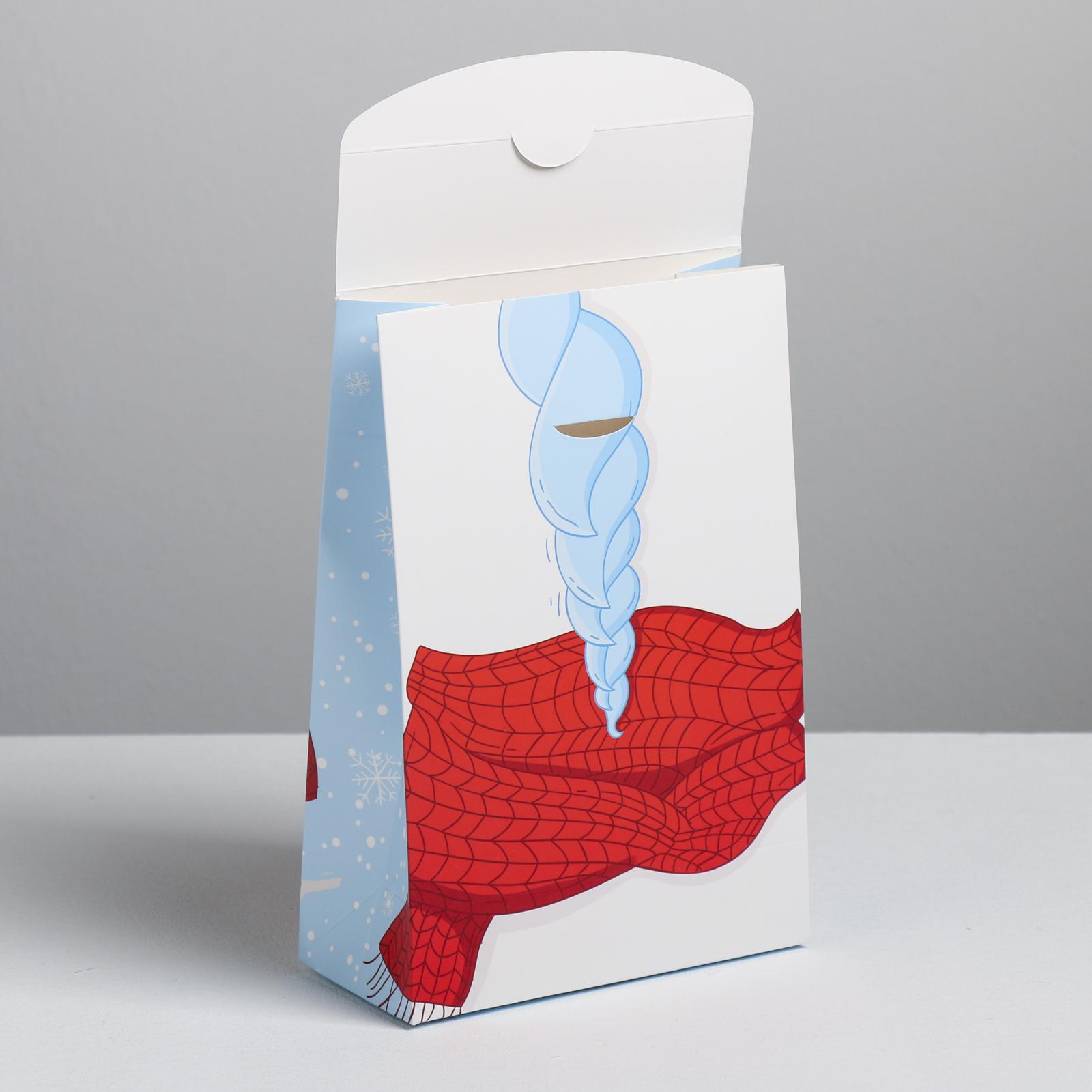 Коробка Дарите Счастье складная «Вкусный подарок». 15×7×22 см - фото 3