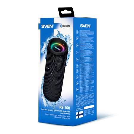 Колонка музыкальная SVEN PS-160 12 Вт с подсветкой