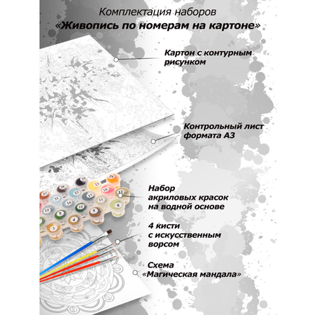Картина по номерам Белоснежка Священное единство