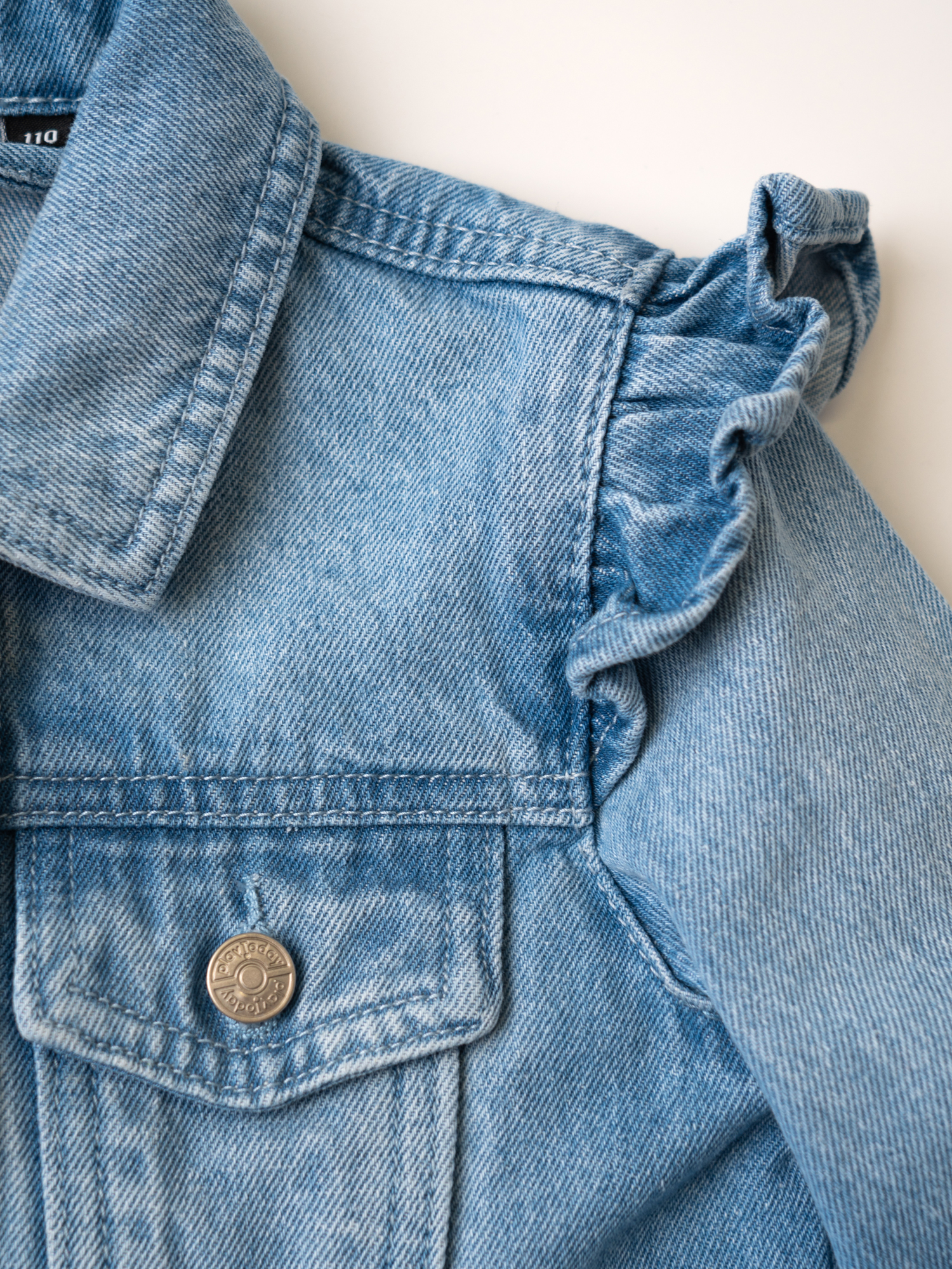 Куртка джинсовая PlayToday 12622001 - фото 10