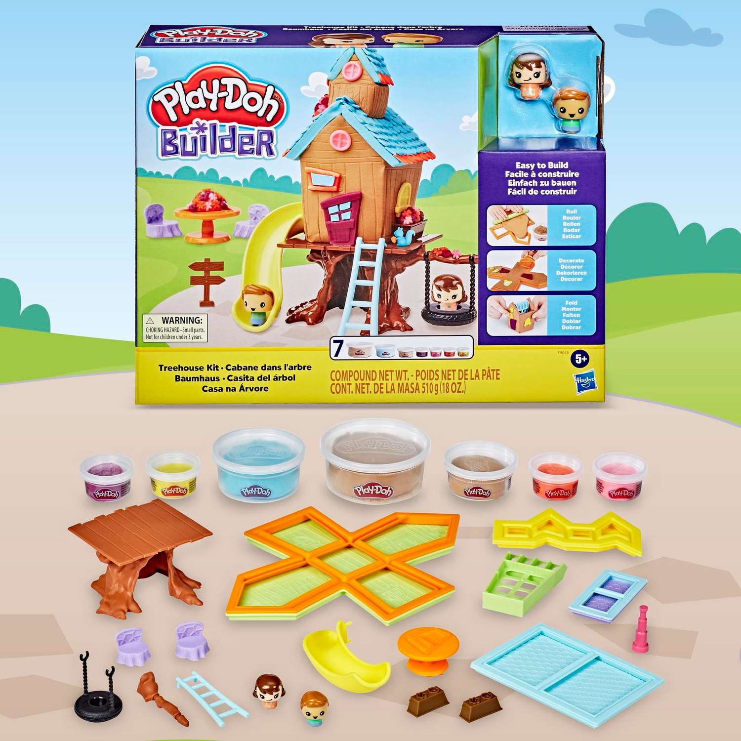 Пластилин Play-Doh Домик на дереве - фото 4