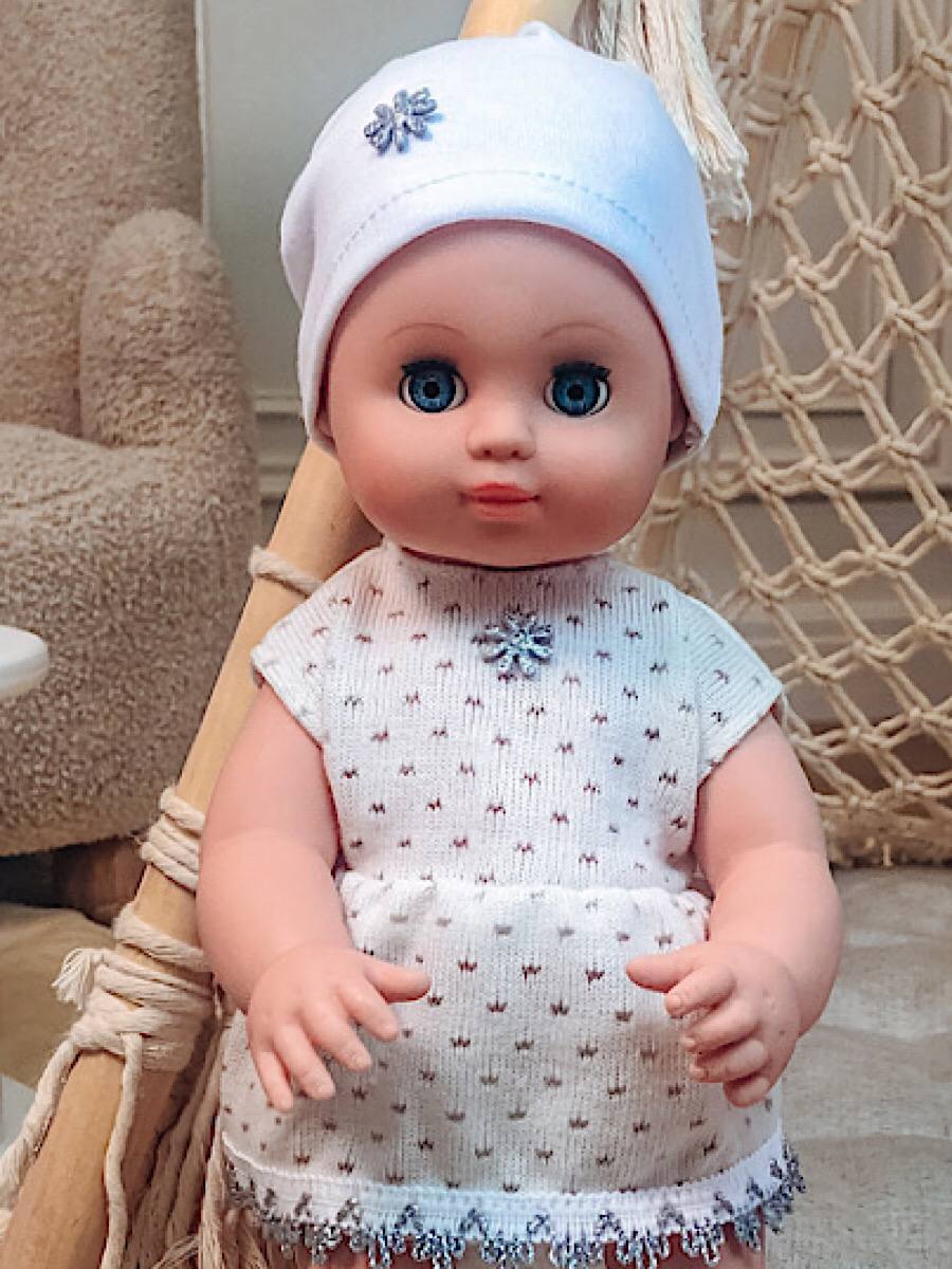 Кукла пупс СТРАНА КУКОЛ большая озвученная высота 35 см 24-09.3 - фото 14