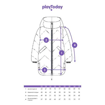 Пальто PlayToday