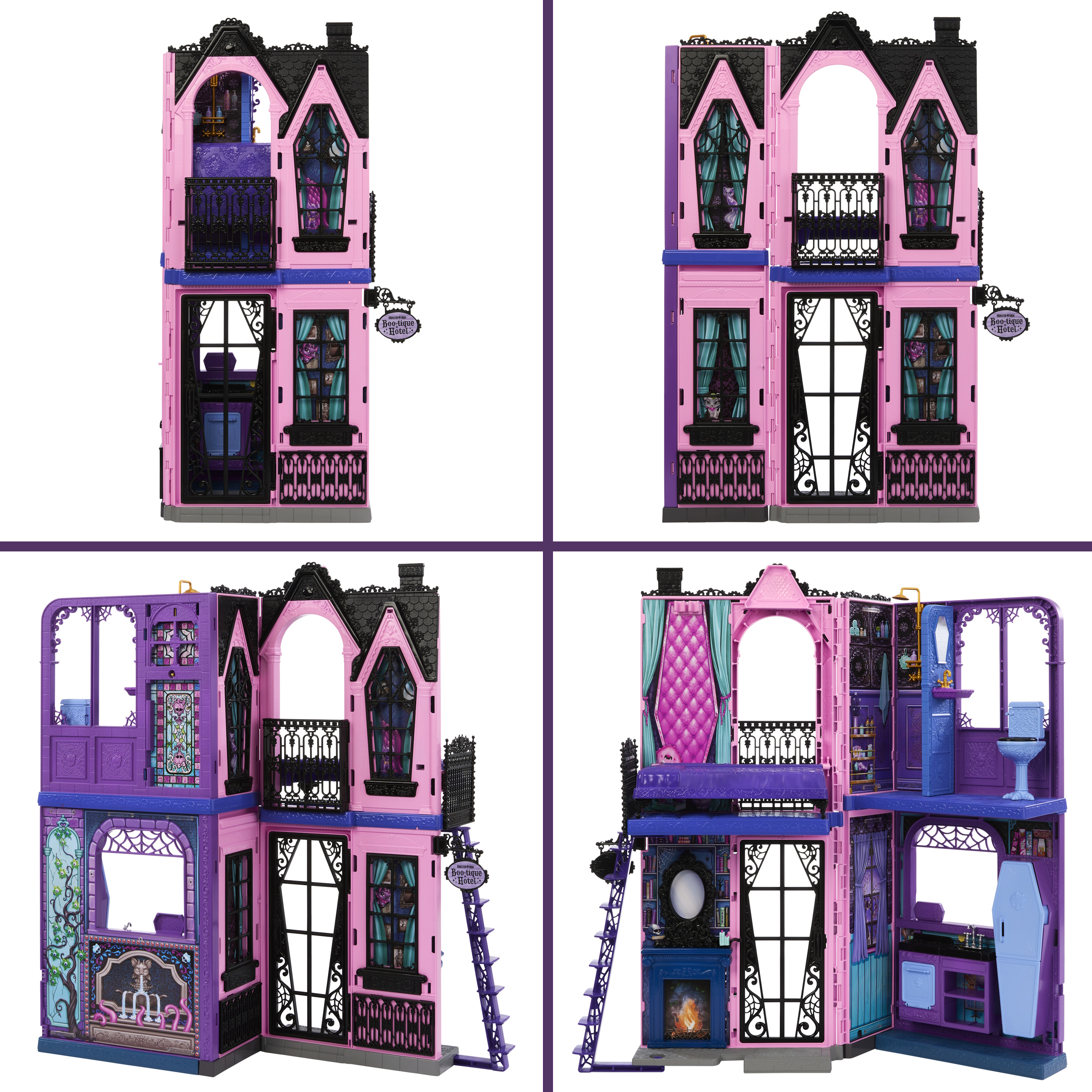 Домик для кукол Monster High с мебелью JBF16 - фото 2