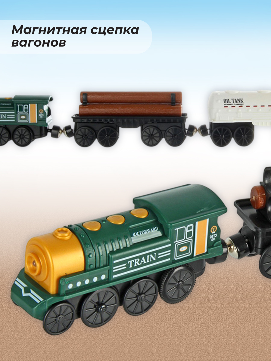 Набор железнодорожный Veld Co 76 см 135618 - фото 2