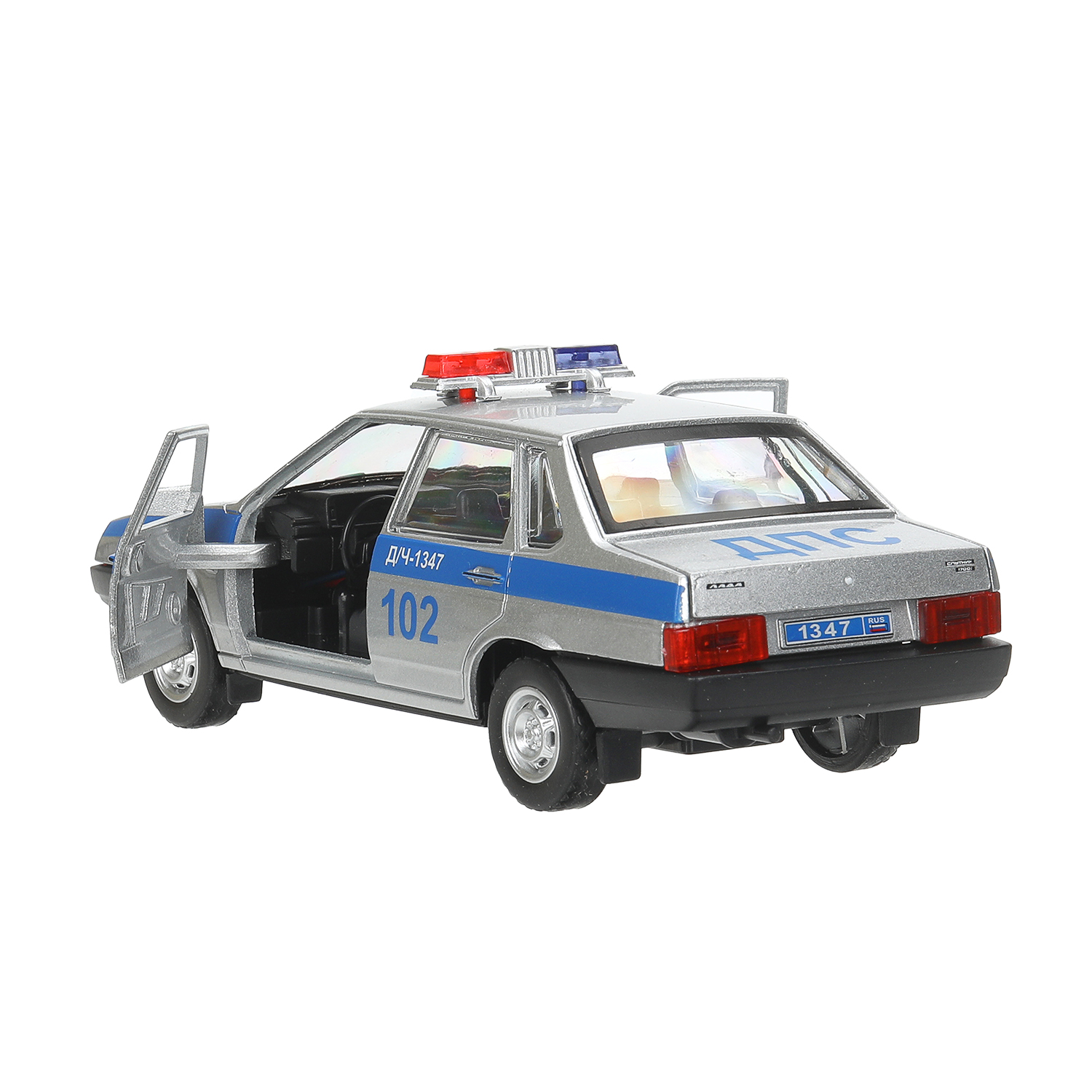 Полицейская машина Технопарк LADA Ваз 21099 394968 - фото 7