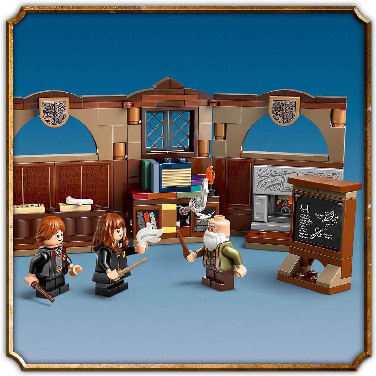 Конструктор LEGO Harry Potter Хогвартс Урок заклинаний блочный - фото 5