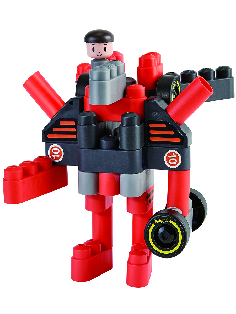 Конструктор Hape Гоночный автомобиль 31 дет. - фото 10