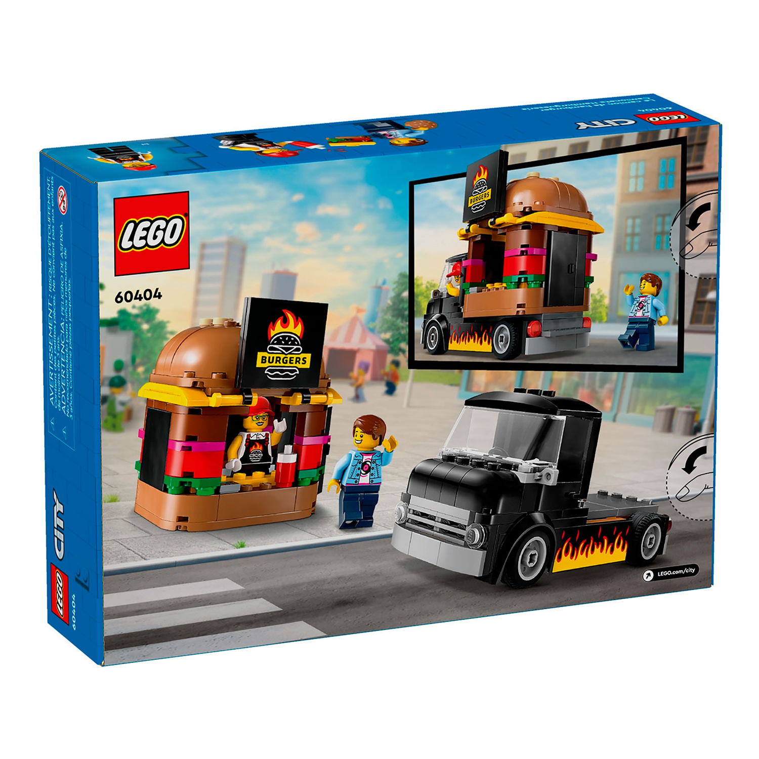 Конструктор LEGO City Фургон-гамбургер - фото 13