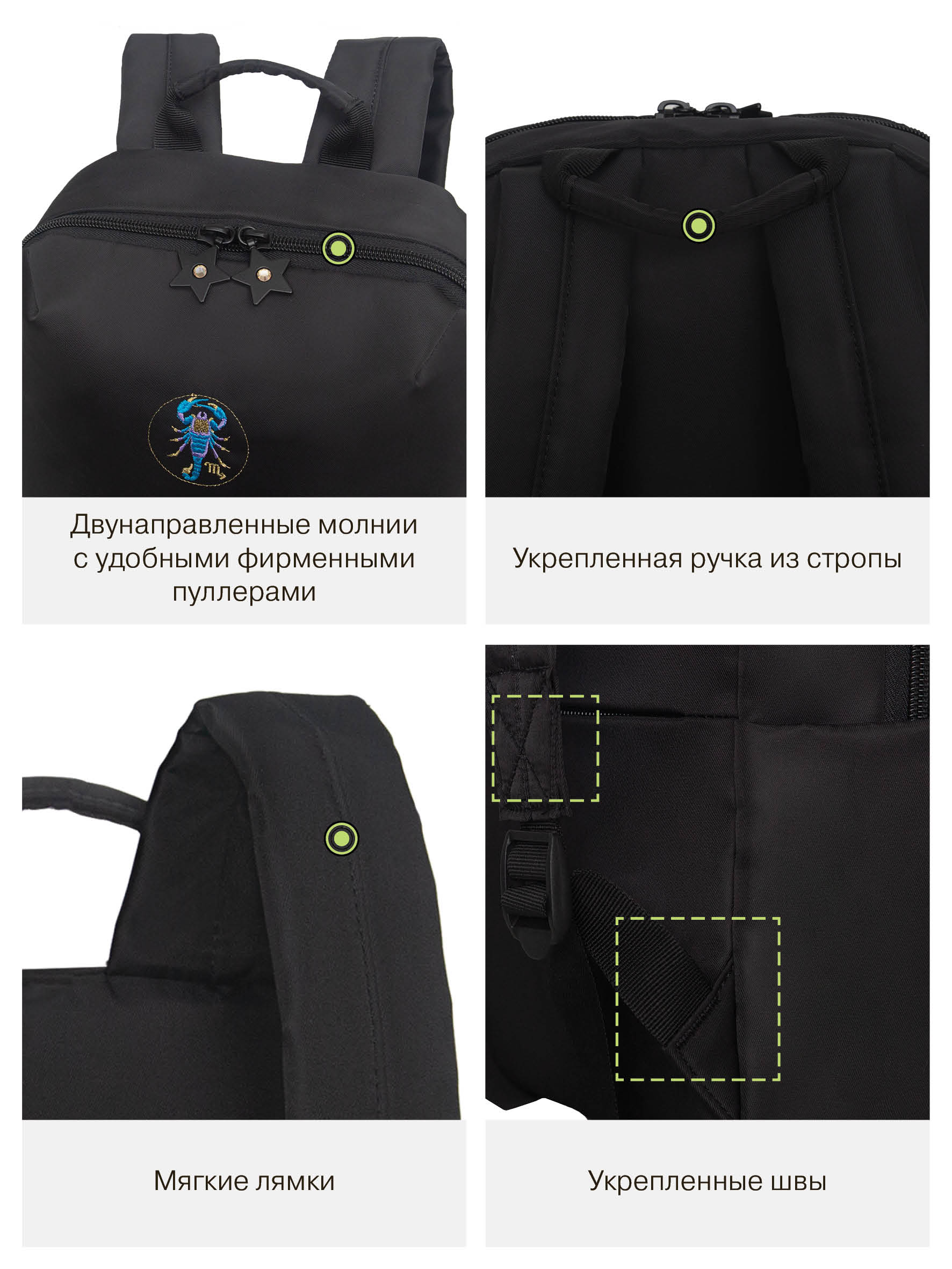 Рюкзак Grizzly Скорпион - фото 11